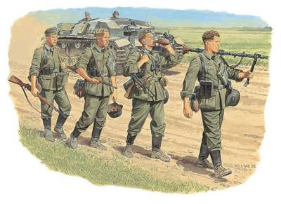 Dragon Infanterie Allemande Barbarossa 